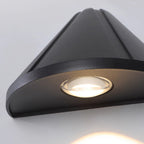 Modern Simplicity Waterproof Aluminum Triangle LED Wall Sconce Lamp For Outdoor Patio