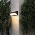 Modern Minimalist Waterproof Aluminum PMMA Rectangular LED Wall Sconce Lamp For Outdoor Patio