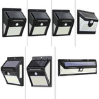 Modern Simplicity Solar Waterproof Motion Sensor ABS Rectangular LED Wall Sconce Lamp For Outdoor Patio
