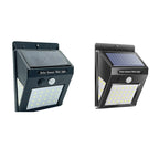 Modern Simplicity Solar Waterproof Motion Sensor ABS Rectangular LED Wall Sconce Lamp For Outdoor Patio