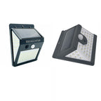 Modern Simplicity Solar Waterproof Motion Sensor ABS Rectangular LED Wall Sconce Lamp For Outdoor Patio