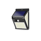 Modern Simplicity Solar Waterproof Motion Sensor ABS Rectangular LED Wall Sconce Lamp For Outdoor Patio