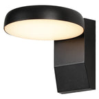 Lámpara Aplique LED Giratoria Cuadrada Redonda de Aluminio Minimalista Impermeable Moderna Para Patio Exterior