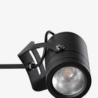 Lámpara de pared LED tipo aplique de cilindro largo ajustable de aluminio y hierro, impermeable, de simplicidad moderna para patio exterior