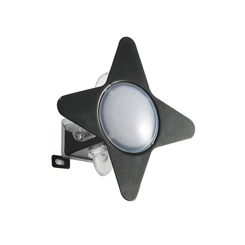 Contemporary Creative Waterproof Aluminum Acrylic Cross Star LED Wall Sconce Lamp For Outdoor Patio