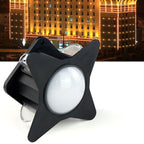 Contemporary Creative Waterproof Aluminum Acrylic Cross Star LED Wall Sconce Lamp For Outdoor Patio