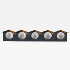 Modern Simplicity Waterproof Aluminum Rectangular Bent Up And Down LED Wall Sconce Lamp For Outdoor Patio