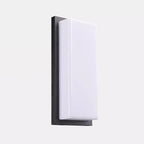 Modern Minimalist Waterproof Aluminum PC Rectangular LED Wall Sconce Lamp For Outdoor Patio