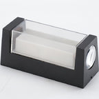 Lámpara LED de pared cilíndrica rectangular de acrílico y aluminio impermeable de estilo moderno y simple para patio exterior