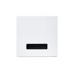 Lámpara de Pared Empotrada Cuadrada LED Moderna Minimalista Impermeable de Aleación de Aluminio y Acero para Pasillo