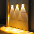 Modern Simplicity Solar Waterproof Rectangular ABS LED Wall Sconce Lamp For Outdoor Patio