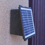 Modern Simplicity Solar Waterproof Rectangular ABS LED Wall Sconce Lamp For Outdoor Patio