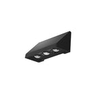 Lámpara LED de pared rectangular para patio exterior, impermeable, con energía solar, de ABS y PMMA, estilo moderno y sencillo
