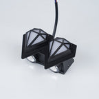 Contemporary Creative Waterproof Aluminum Acrylic Diamond LED Wall Sconce Lamp For Outdoor Patio
