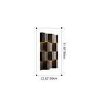 Lámpara de aplique de pared LED rectangular de acero inoxidable, impermeable, estilo retro contemporáneo, para patio exterior