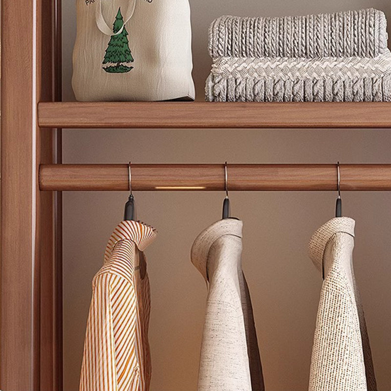 Modern Minimalist Rectangular Trapezoidal Pine Wood Rubberwood Solid Multi-layer Board Hall Tree 1/2 Drawer For Bedroom & Entryways
