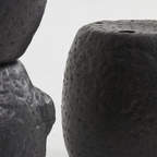 Taburete otomano/mesa auxiliar de almacenamiento de EPP estilo piedra oriental ultraligero para interiores y exteriores