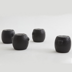 Taburete otomano/mesa auxiliar de almacenamiento de EPP estilo piedra oriental ultraligero para interiores y exteriores