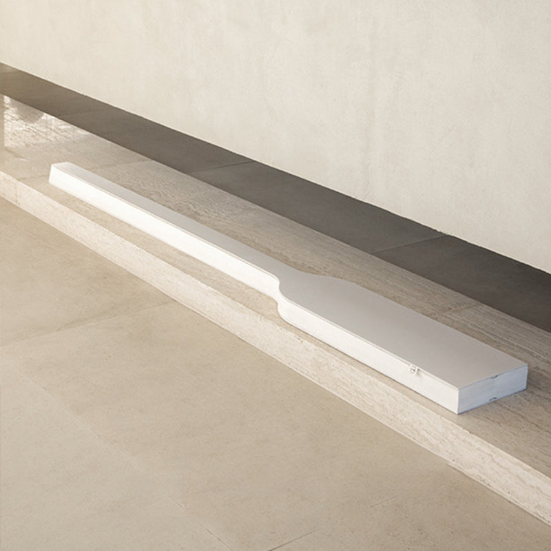 Divisor de habitación extensible de acrílico y papel kraft rectangular moderno Art Déco para sala de estar