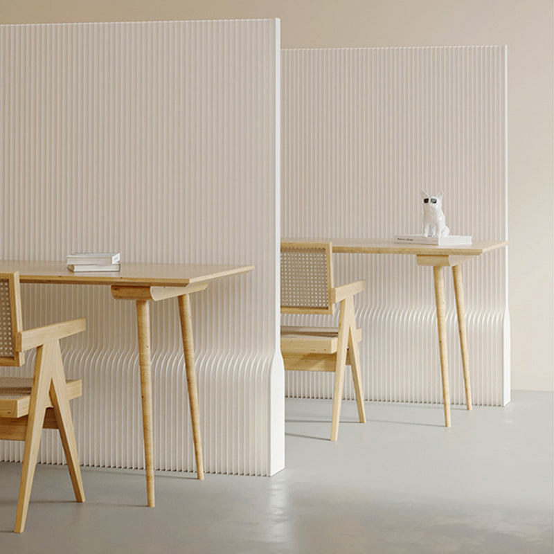 Divisor de habitación extensible de acrílico y papel kraft rectangular moderno Art Déco para sala de estar