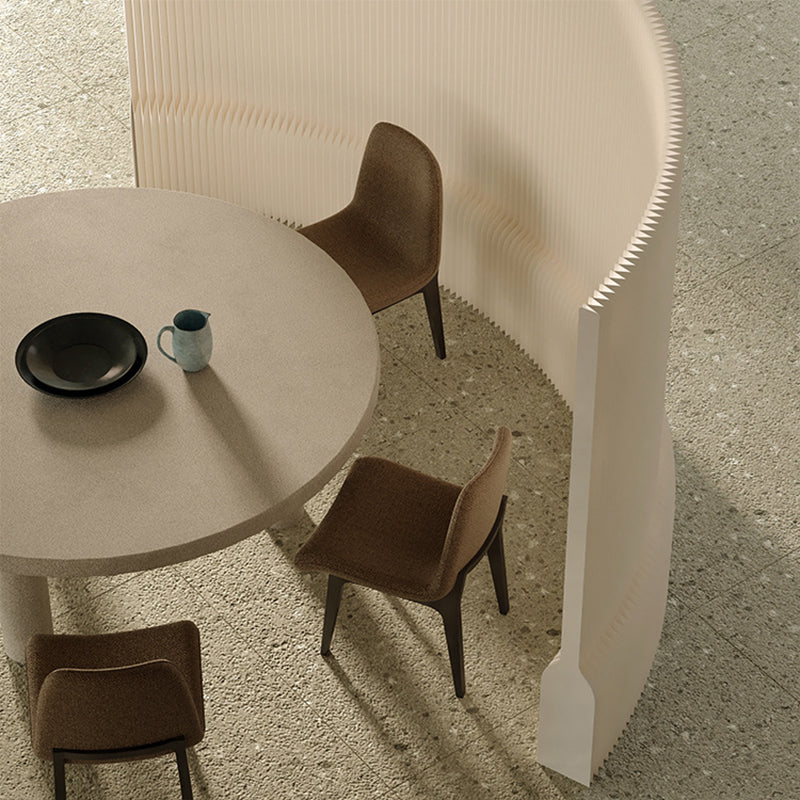 Divisor de habitación extensible de acrílico y papel kraft rectangular moderno Art Déco para sala de estar