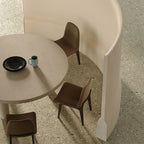 Divisor de habitación extensible de acrílico y papel kraft rectangular moderno Art Déco para sala de estar