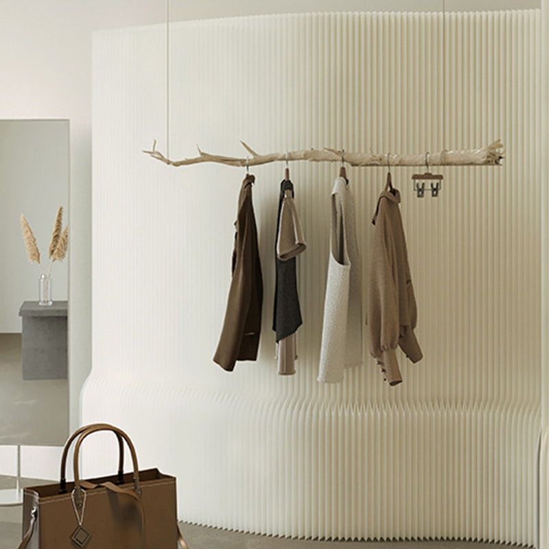 Divisor de habitación extensible de acrílico y papel kraft rectangular moderno Art Déco para sala de estar