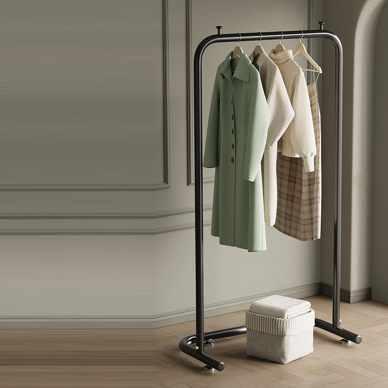 Contemporary Scandinavian Rectangular Stainless Steel Hall Tree For Bedroom