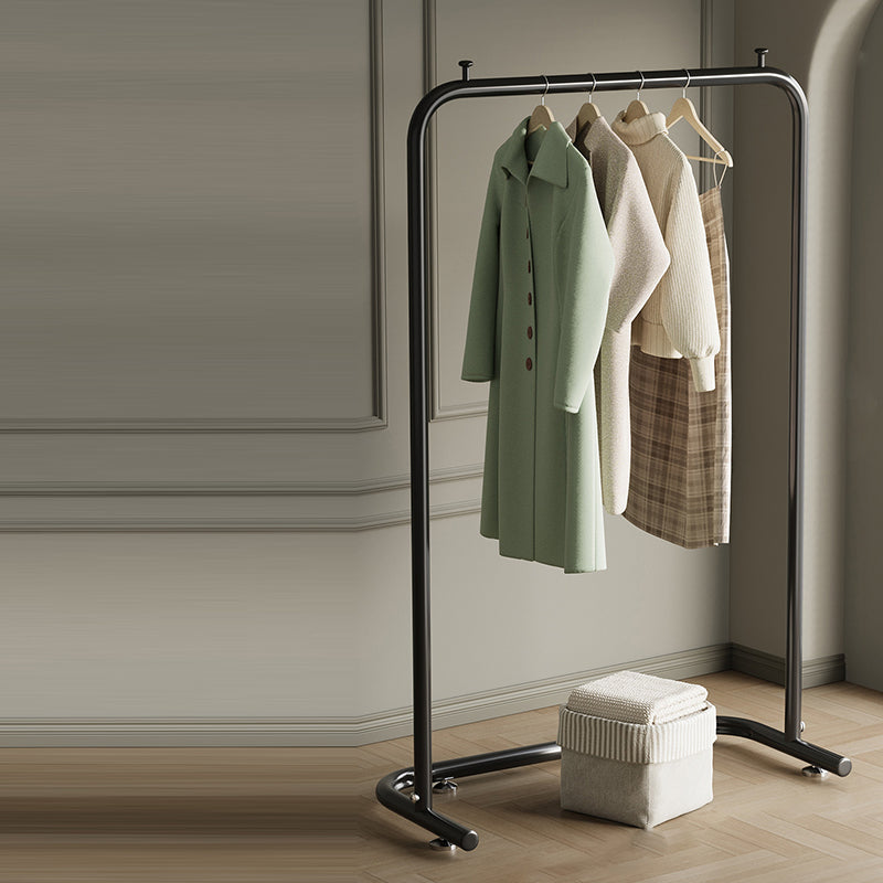 Contemporary Scandinavian Rectangular Stainless Steel Hall Tree For Bedroom