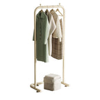 Perchero de Recibidor Rectangular Contemporáneo de Acero Inoxidable Escandinavo para Dormitorio