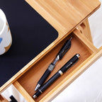 Adjustable Foldable Bamboo Bed Desks - Simplicity Ergonomic Laptop Table For Bedroom & Study