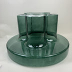 Contemporary Scandinavian Round Glass Coffee Table For Living Room