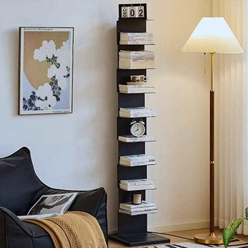 Estantería rectangular moderna minimalista de acero al carbono de 5/6/8/9 niveles para sala de estar