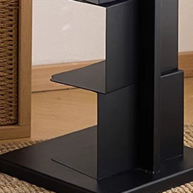 Estantería rectangular moderna minimalista de acero al carbono de 5/6/8/9 niveles para sala de estar