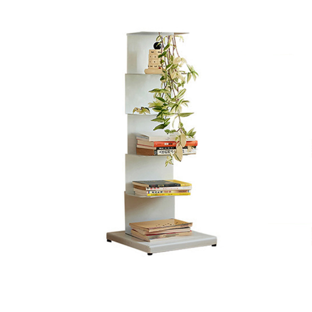 Modern Minimalist Rectangular Carbon Steel Bookshelf 5/6/8/9-Tier For Living Room