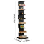 Estantería rectangular moderna minimalista de acero al carbono de 5/6/8/9 niveles para sala de estar