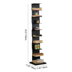 Estantería rectangular moderna minimalista de acero al carbono de 5/6/8/9 niveles para sala de estar