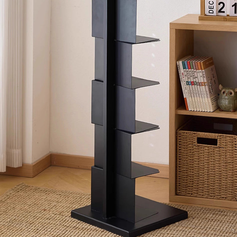 Estantería rectangular moderna minimalista de acero al carbono de 5/6/8/9 niveles para sala de estar