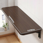 Mesa de bar plegable rectangular de metal de acero con bandeja para cocina, diseño moderno y minimalista
