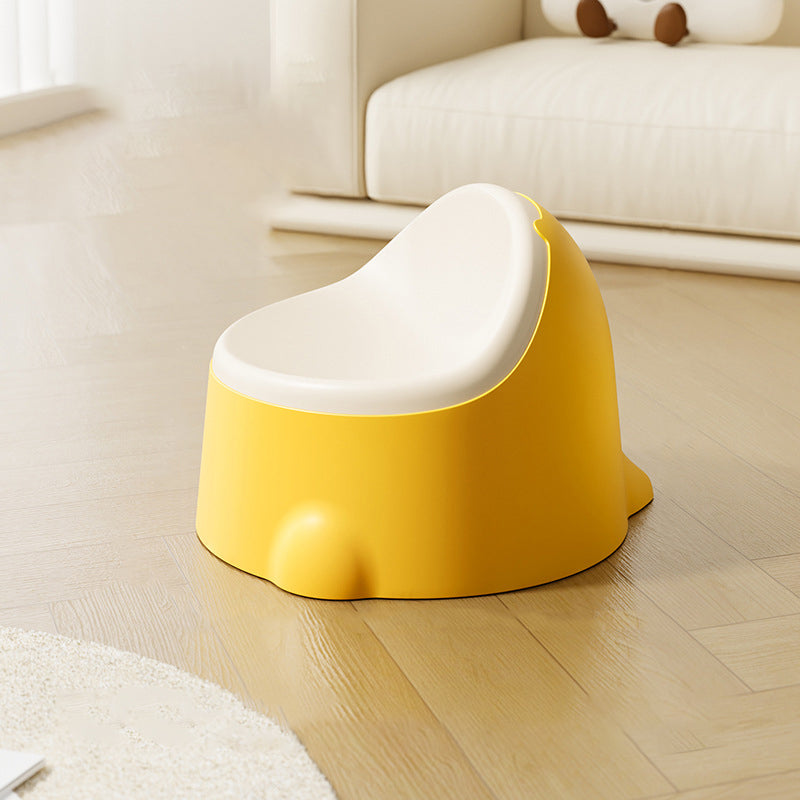 Kids' Dinosaur-Shaped PP Plastic Stool - Contemporary Creative Design, Low, Armless, for Hallway & Entryway