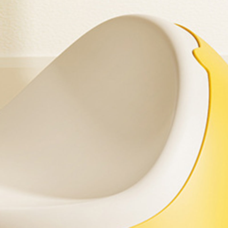 Kids' Dinosaur-Shaped PP Plastic Stool - Contemporary Creative Design, Low, Armless, for Hallway & Entryway