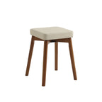 Taburete Rascador Cuadrado para Gatos Moderno Minimalista, Tela de Chenilla y Resistente al Cuero, Madera de Haya, Desmontable y Lavable, Bajo, Sin Respaldo ni Brazos, Para Sala y Comedor