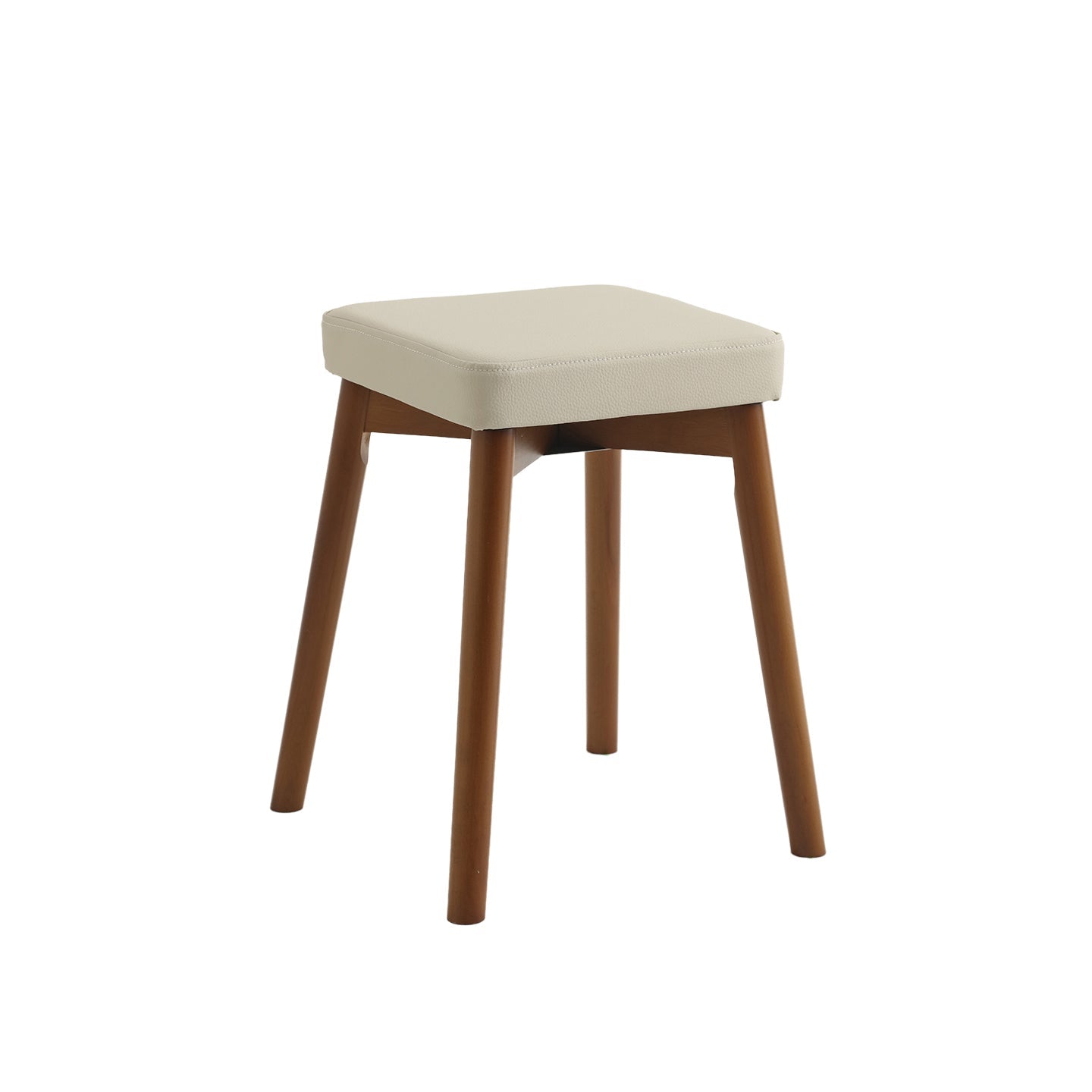 Taburete Rascador Cuadrado para Gatos Moderno Minimalista, Tela de Chenilla y Resistente al Cuero, Madera de Haya, Desmontable y Lavable, Bajo, Sin Respaldo ni Brazos, Para Sala y Comedor