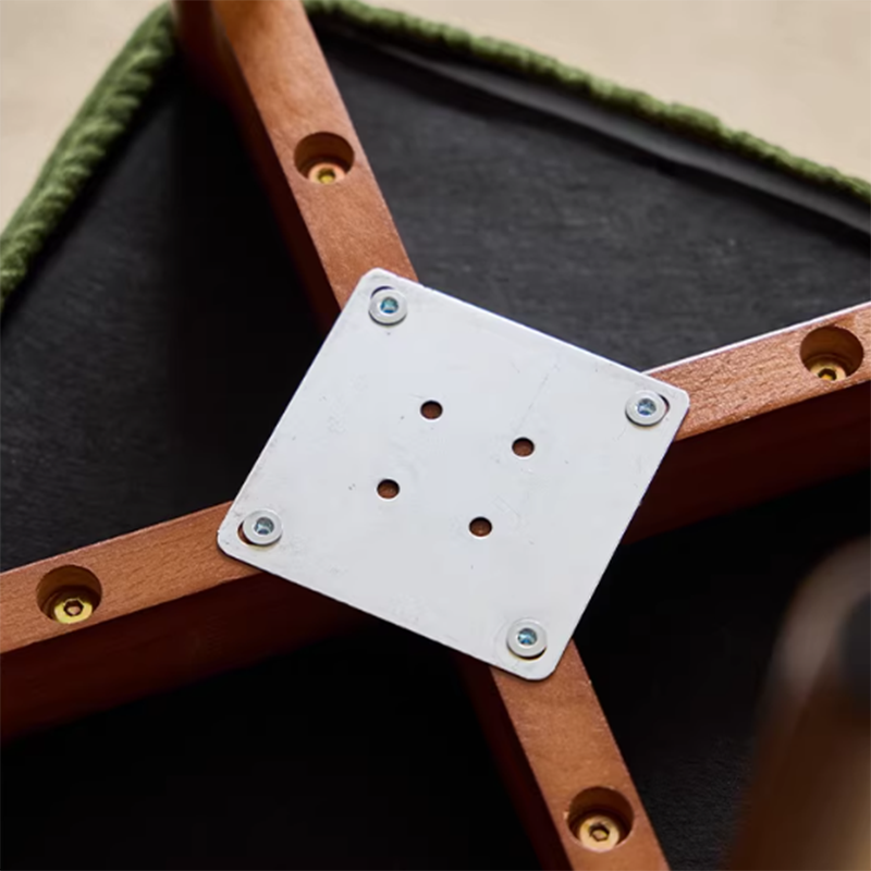 Taburete Rascador Cuadrado para Gatos Moderno Minimalista, Tela de Chenilla y Resistente al Cuero, Madera de Haya, Desmontable y Lavable, Bajo, Sin Respaldo ni Brazos, Para Sala y Comedor