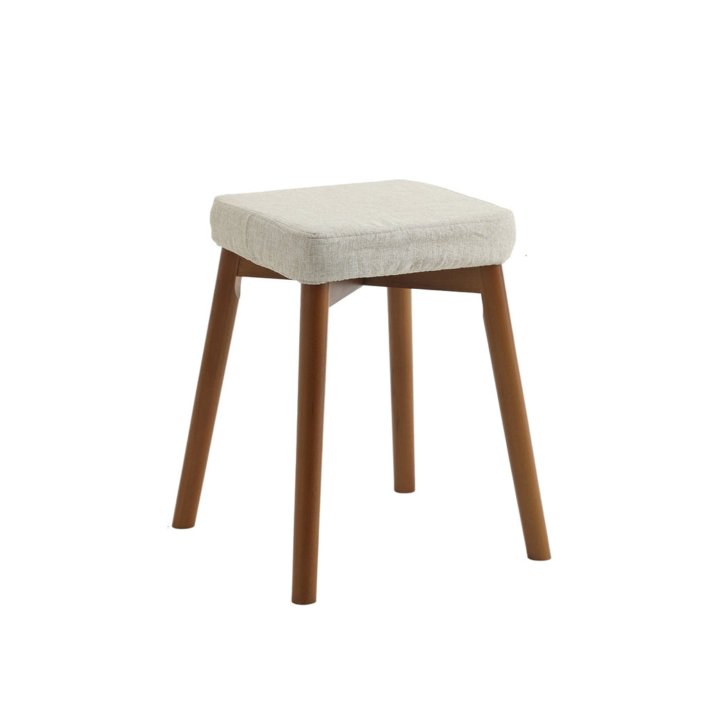 Taburete Rascador Cuadrado para Gatos Moderno Minimalista, Tela de Chenilla y Resistente al Cuero, Madera de Haya, Desmontable y Lavable, Bajo, Sin Respaldo ni Brazos, Para Sala y Comedor