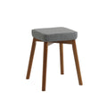 Taburete Rascador Cuadrado para Gatos Moderno Minimalista, Tela de Chenilla y Resistente al Cuero, Madera de Haya, Desmontable y Lavable, Bajo, Sin Respaldo ni Brazos, Para Sala y Comedor
