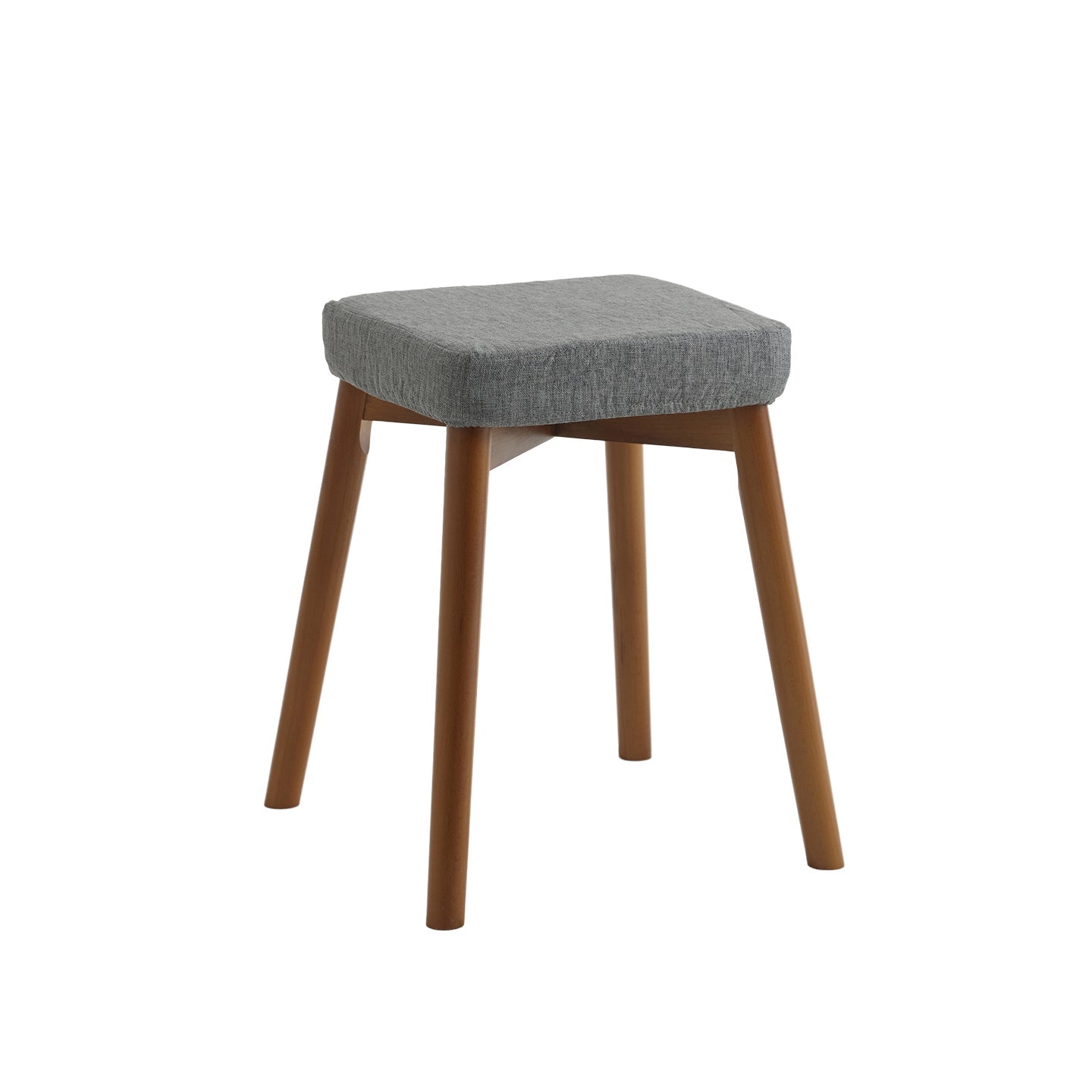 Taburete Rascador Cuadrado para Gatos Moderno Minimalista, Tela de Chenilla y Resistente al Cuero, Madera de Haya, Desmontable y Lavable, Bajo, Sin Respaldo ni Brazos, Para Sala y Comedor