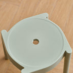 Modern Minimalist Round PP Plastic Stool – Lightweight, Stackable, Backless & Armless for Living Room & Entryway