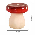 Chic Modern Art Deco Mushroom-Shape Low Stool in Fiberglass & Plastic — Ideal for Bedroom & Living Room