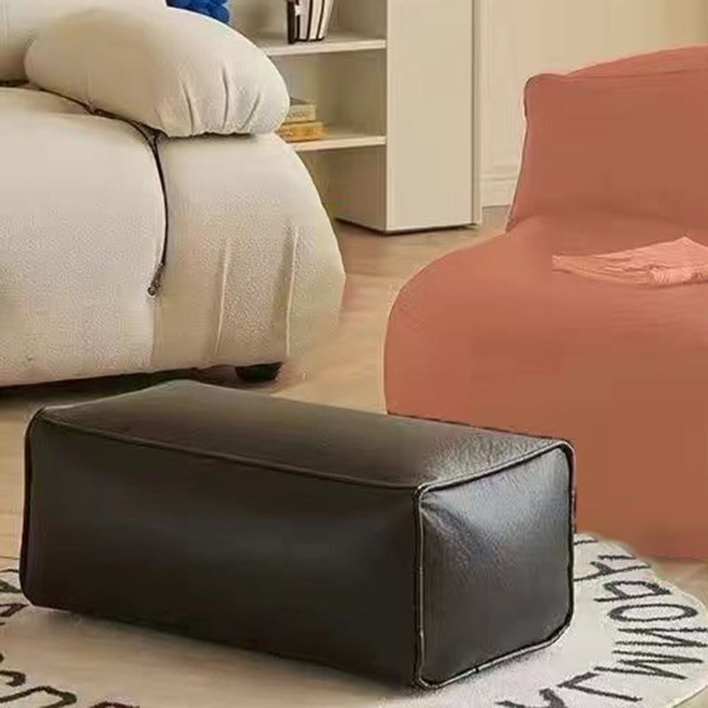 Sillón Decorativo Curvo Redondo EPS de Piel Sintética de Microfibra Escandinavo Contemporáneo con Respaldo para Sala de Estar